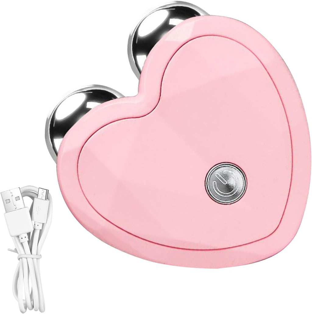 💖 MINI MASAJEADOR FACIAL – Diseño Corazón